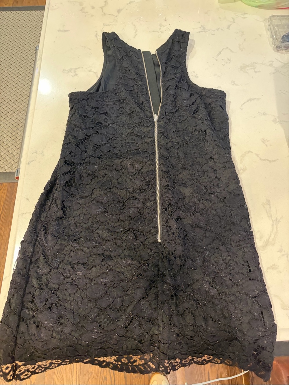 Black mini lace dress. Very cute - Picture 2 of 3